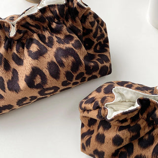 Large Leopard Zipper Pouch