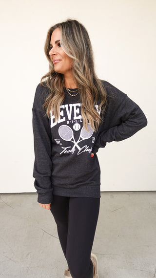 Beverly Hills Tennis Club Graphic Crewneck Sweatshirt