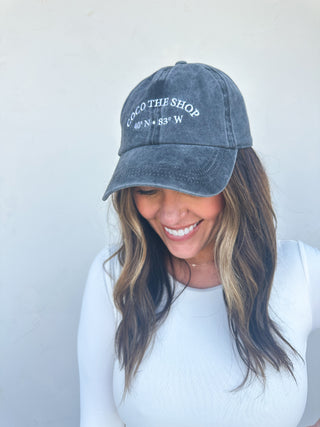 COCO The Shop Embroidered Coordinates Hat