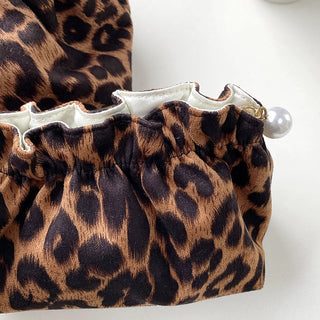 Large Leopard Zipper Pouch